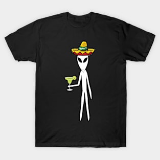 Cinco De Mayo Alien T-Shirt
